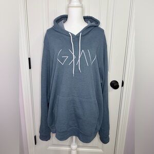 Women’s Slate Blue Hoodie with Pockets